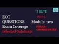 Conic Sections and Polar Coordinates