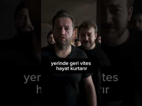 Geri vites hayat kurtarır😎