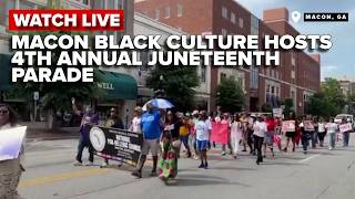 2026 Juneteenth Parade in downtown Macon