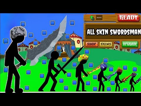 ALL SKIN SWORDSMAN ICE, PLASMA, UNDEAD MAX POWER | HACK STICK WAR LEGACY