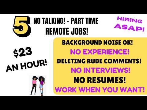 Background Noise Ok! - $23 An Hour Get Paid To Delete Rude Comments No Interview Work From Home Jobs