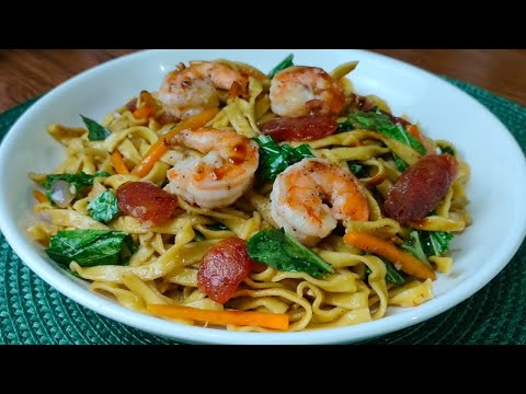 Hindi ko inakala na napakasarap pala ang ganitong luto sa PANCIT!