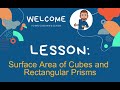Exploring Surface Area of Cubes and Rectangular Prisms