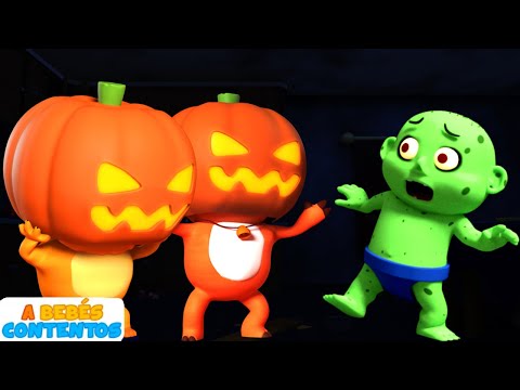 A Bebés Contentos | Si eres feliz y lo sabes halloween | CancionesInfantiles