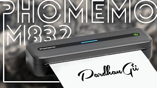 My Portable Thermal Printer! Use at Home, in the Office and even Traveling! Phomemo M832
