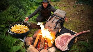 Mein Standard Grillsetup für meine Outdoorküche + Kino Snack | ASMR BBQ 🥩✨