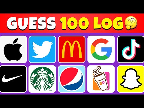 Guess the Logo in 3 Seconds | 100 Famous Logos | Logo Quiz (Part 2)