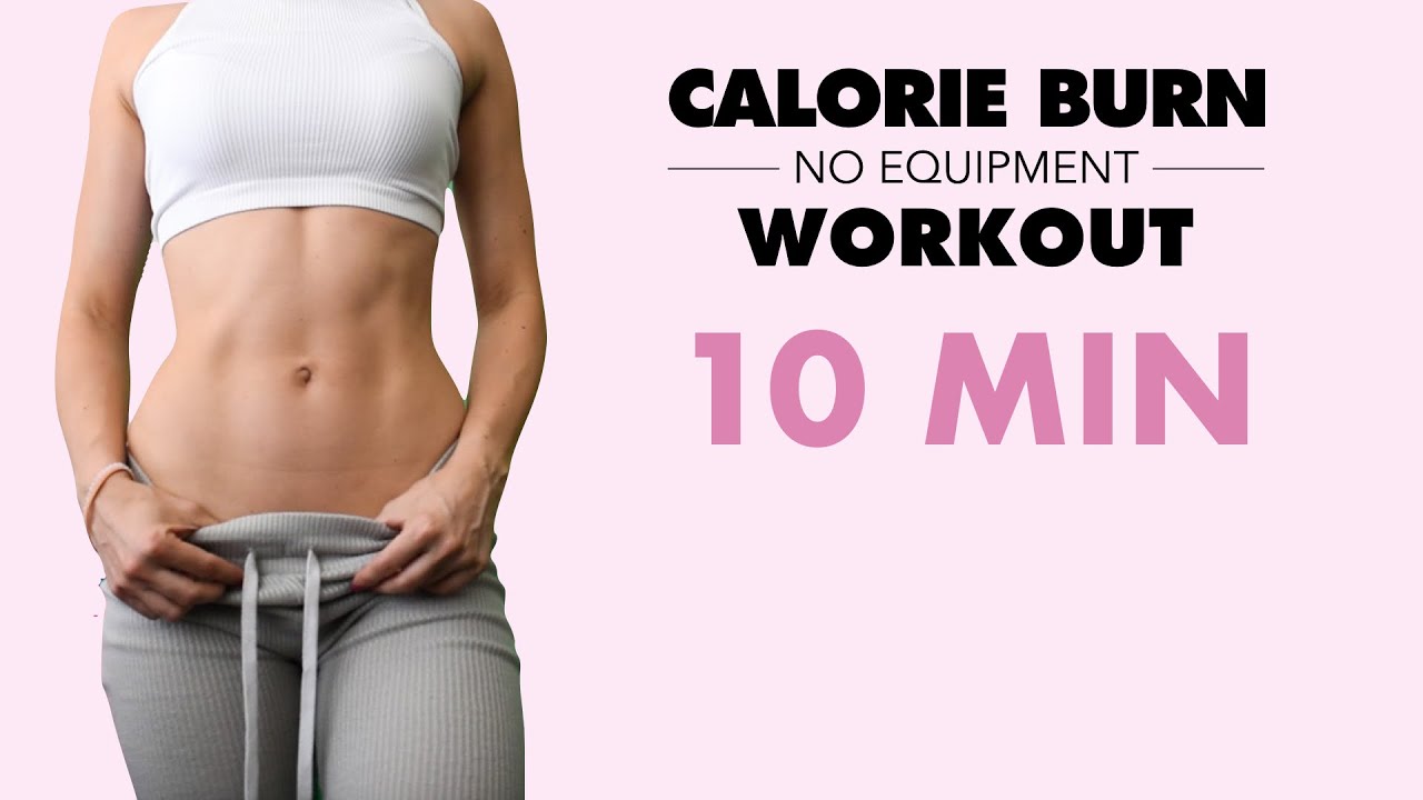 10 MIN CALORIE BURN WORKOUT - FAT BURNING INTENSE CARDIO - No Equipment - Home Workout - getfitbyivana