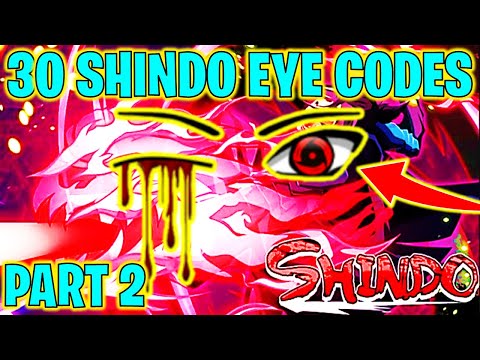 Shindo Life Susanoo Eye Code 01 2022