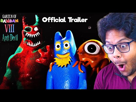Garten of Banban 8: Anti Devil - Official TRAILER Reaction | Ayush More 😱