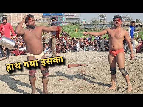 एक हाथ से पटक पटक कर मारा।जावेद गनी को धूल चटा दी JavedGani ki new kushti ♥️