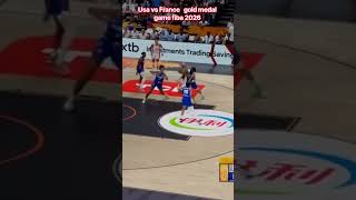 usa va France gold medal game fiba 2026 #news #shorts #sports #wnba #highlights #basketball #trend