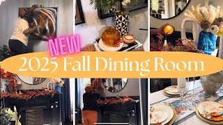 **NEW** 2025 Fall Dining Room & Entryway Clean & Decorate with Me!
