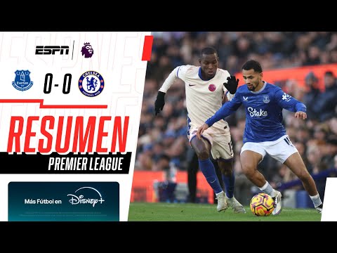 LOS BLUES NO CONCRETARON E IGUALARON SIN GOLES ANTE LOS TOFFEES | Chelsea 0-0 Everton | RESUMEN