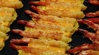 명절 새우전을 이렇게 만들면 모두가 깜짝 놀라서 밥 두 공기 먹어요! 맛이 대박인 명절 고구마새우전 이렇게 만듭니다. 너무 쉽고 간단해요.
