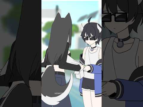 진짜 앞이 안보이나? #animation #memes
