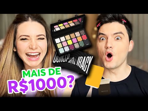 FELIPE ADIVINHANDO OS PREÇOS DAS MINHAS MAQUIAGENS!!!