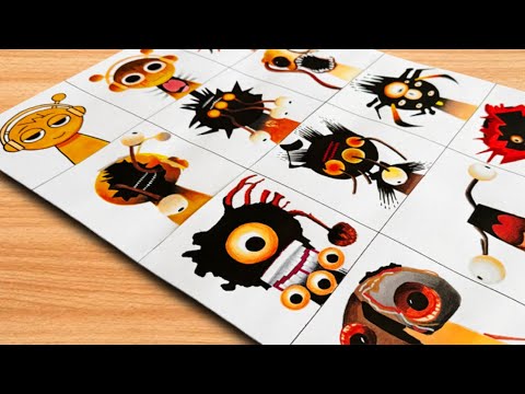 Dibujo de [ Oren ]  Incredibox Sprunki: Fase 1 a fase 12