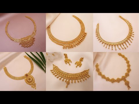 Latest gold necklace designs