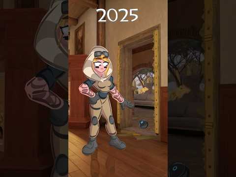 Valkyrie in Siege 📷 NOW vs THEN