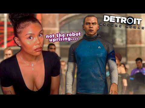 FREEDOM MARCH. TO FREEDOM! ✊🏽/ Let's Play: Detroit Become Human Pt. 7