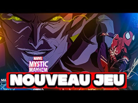 DECOUVERTE NOUVEAU JEU MOBILE MARVEL MYSTIC MAYHEM IL EST INCROYABLE !