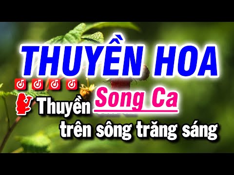 Karaoke Thuyền Hoa Nhạc Sống Song Ca | Beat Bảo Hưng