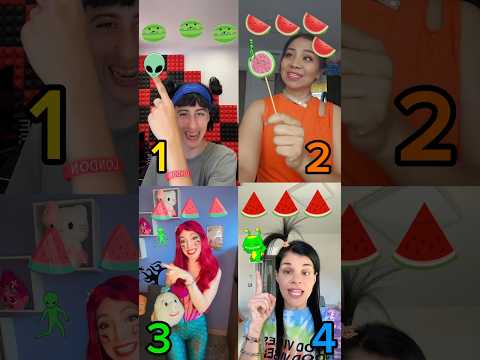 1, 2, 3 or 4⁉️ 🍉🍉🍉👽🍉