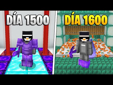 Sobreviví 1600 DÍAS en Minecraft HARDCORE...