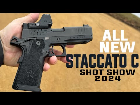 The brand new 2024 Staccato C 16 & 18 Round New Pistols - SHOT Show 2024