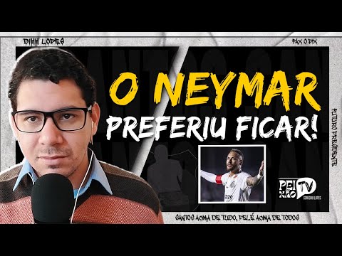 NEYMAR FALOU SOBRE POSSÍVEL SAÍDA!