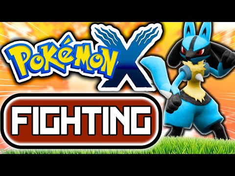 Pokemon X FIGHTING Types Only Nuzlocke!