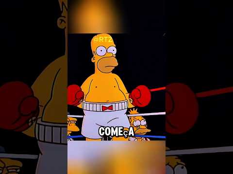 Homer vira boxeador #simpsons #fyp