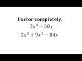 Factoring Expressions and GCF