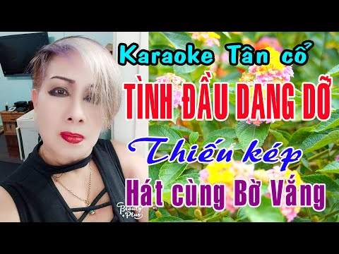 Karaoke vọng cổ TÌNH ĐẦU DANG DỠ – THIẾU KÉP [ Hát cùng Bờ Vắng]