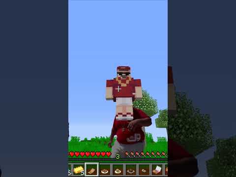 Minecraft'ta Wednesday Kuyusuna Atladım! #shorts