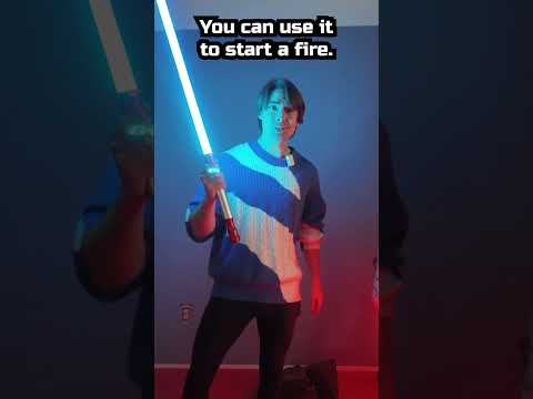 The BEST Zombie Apocalypse Sword is a #LIGHTSABER! #starwars #zombie