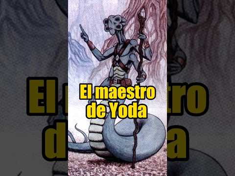 ¿Quién fue el maestro que entrenó a Yoda? #shorts