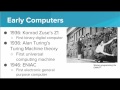 History and Functions of Computers