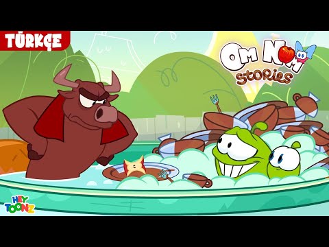 Om Nom Hikâyeleri  | Om Nom’un Bulaşık Yıkamanın 6 Çılgın Yolu 😂🧼| Çocuk Çizgi Filmi
