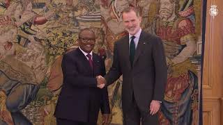 Encuentro y posterior almuerzo con Su Excelencia el Presidente de la República de Guinea-Bissau, Sr. Umaro Sissoco Embaló, con motivo de su visita de 