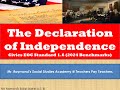 Exploring the Grievances in the Declaration of Independence
