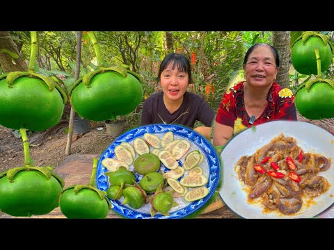 Món Ăn Dân Dã Miền Tây Trái Bần Kẹp Con Mắm Sống Ngon Hết Nồi Cơm | Huỳnh Như Vlogs