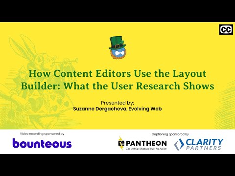 How Content Editors Use the Layout Builder: What the User Research Shows