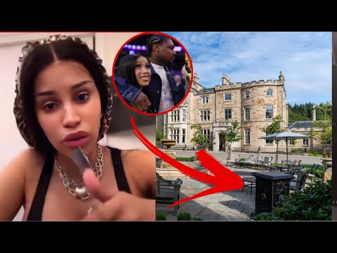 “Sport Money Hits Differently” Cardi B SHOWED  Her Real Color After Stefon Diggs Gifted Her A Castle