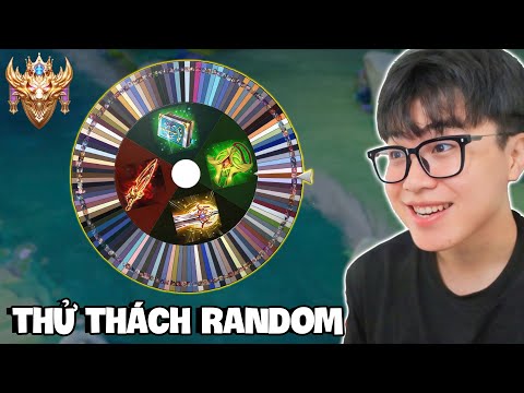 VUX THỬ THÁCH LEO CAO THỦ RANDOM 125 TƯỚNG VÀ TRANG BỊ VẪN GÁNH TEAM CỰC MẠNH