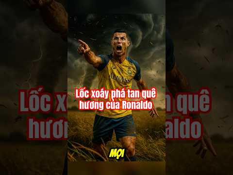 Lốc xoáy phá tan quê hương của Ronaldo | SimeTV #ronaldo #shorts #locxoay #bao #baobualoi #bualoi