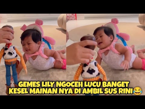 LUCU BANGET!! LILY NGOCEH KESEL MAINAN NYA DI AMBIL SUS RINI