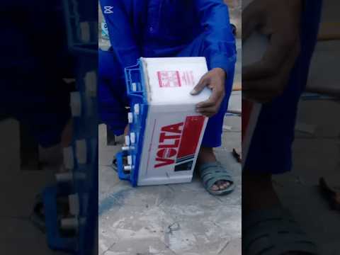 Restauração bateria na rua