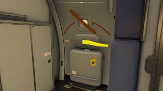 MALEV B737-600 walkaround Microsoft Flight Simulator 2024